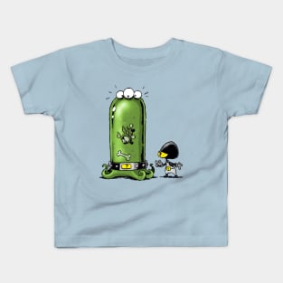 Aliens vs Puppies: Lunchies Kids T-Shirt